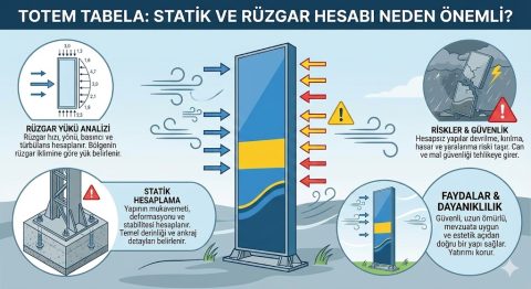 Totem Tabela: Statik ve Rüzgar Hesabı Neden Önemli?